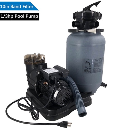 2400gph sand filter above - 10",